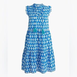 NWOT / J.crew factory Ruffle-sleeve tiered beach dress